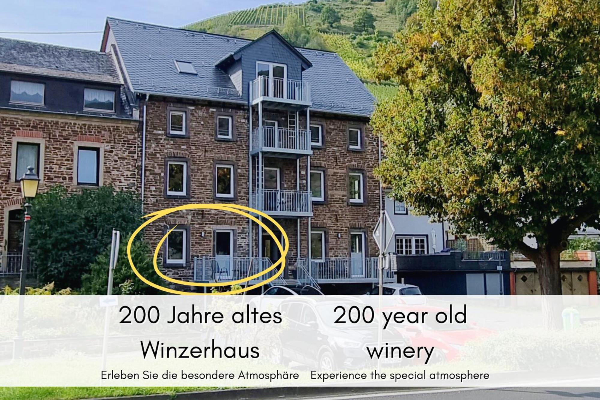 Winzerhaus Am Calmont - Moselidyll Im Winzerhaus Apartman Bremm Kültér fotó